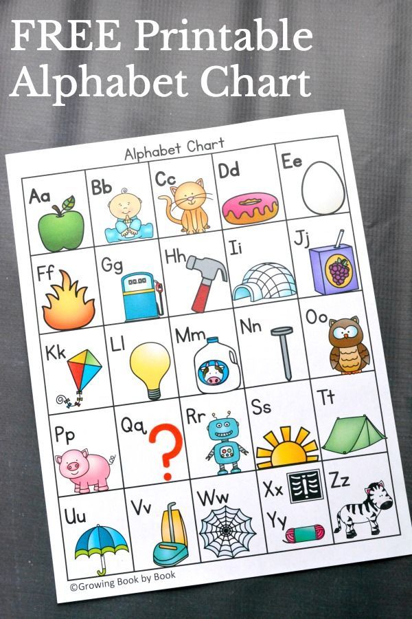 abc activities preschool